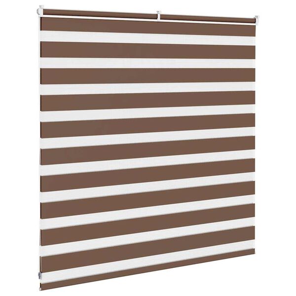 vidaXL zebragardin brun 140x100 cm stofbredde 135,9 cm polyester