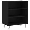 vidaXL sk&aelig;nk 57x35x70 cm konstrueret tr&aelig; sort