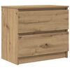 vidaXL tv-bord 60x35x54 cm konstrueret tr&aelig; kunsteg