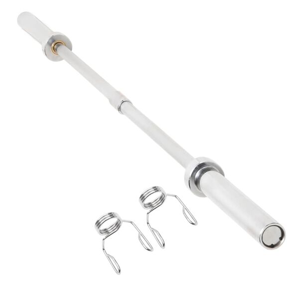 vidaXL olympisk v&aelig;gtstang 180 cm st&aring;l