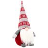 vidaXL Julenisse R&oslash;d 45 cm Polyester