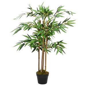 vidaXL kunstig bambusplante Twiggy med potte 90 cm