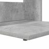 vidaXL Sidebord Beton Gr&aring; 40 x 38 x 62,5 cm Konstrueret tr&aelig;