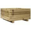 vidaXL plantekasse 50x50x26,5 cm impr&aelig;gneret fyrretr&aelig;