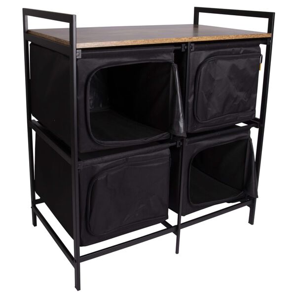 Bo-Camp k&oslash;kkenskab Lawton sort