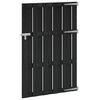 vidaXL Haveport 100 x 150 cm WPC og Aluminium Sort