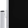 vidaXL sammenrullelig sidemarkise 200x1000 cm sort