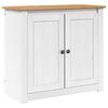 vidaXL Akvarium stand PANAMA Hvid og brun 81 x 36 x 73 cm 250 kg