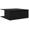 vidaXL Sofabord Sort eg 80 x 80 x 31 cm Konstrueret tr&aelig;