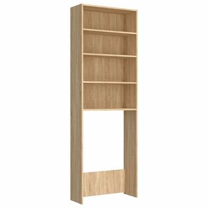 vidaXL vaskemaskineskab 64x24x190 cm sonoma-eg
