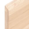 vidaXL bordplade 60x50x(2-4)cm naturlig kant ubehandlet massivt tr&aelig;