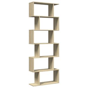 vidaXL bogreol/rumdeler 70x24x193 cm 6 niveauer konstrueret tr&aelig;