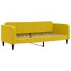 vidaXL daybed med madras 80x200 cm velour gul