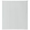 vidaXL persienne aluminium 120 x 130 cm hvid