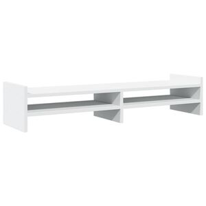 vidaXL sk&aelig;rmholder 100x27x20 cm konstrueret tr&aelig; hvid
