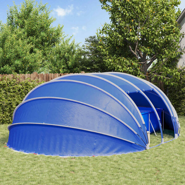 vidaXL Pooltelt Dome Gr&oslash;n 640 x 432 x 205 cm