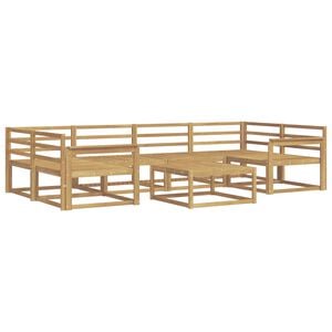 vidaXL Udend&oslash;rs sofagruppe 7 pcs Hvid