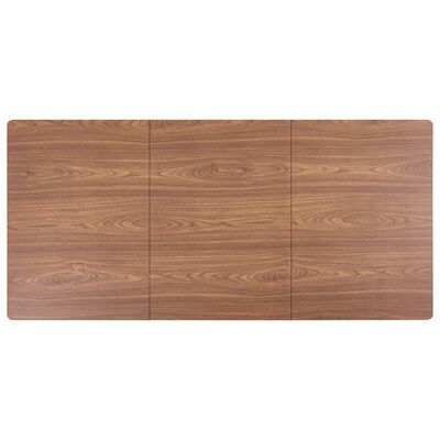 vidaXL spisebord 200 x 100 x 75 cm MDF brun
