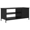 vidaXL TV-skab Sort eg 100 x 40 x 45 cm Konstrueret tr&aelig;
