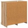 vidaXL Sideboard Artisan Egetr&aelig; 70 x 35,5 x 67,5 cm Konstrueret tr&aelig;