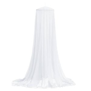 vidaXL myggenet til seng 56x56x220 cm tr&aring;dnet hvid
