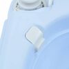 vidaXL Camping toilet Blå 41.5 x 36.5 x 42 cm Højdensitet polyethylen