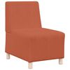 vidaXL | Modulsofa enhed uden arme | Orange 55 x 74 x 82 cm Corduroy stof