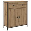 vidaXL skab 70x30x80 cm konstrueret tr&aelig; kunsteg