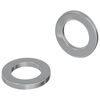 vidaXL Skiver 2 stk. S&oslash;lv 10 x 10 x 1,2 mm St&aring;l