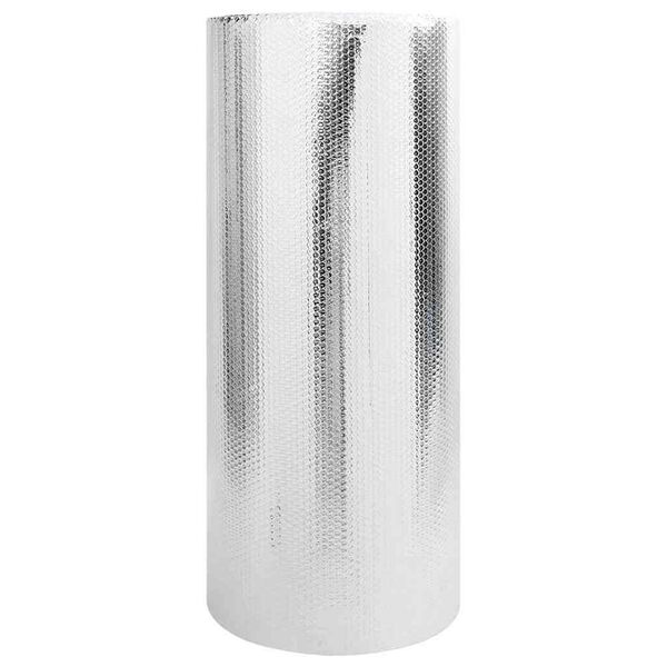 vidaXL Radiator varmereflektor Sølv 1 x 5 m Aluminium
