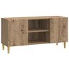 vidaXL TV-skab 102 x 34,5 x 50 cm Artisan-eg Konstrueret tr&aelig;