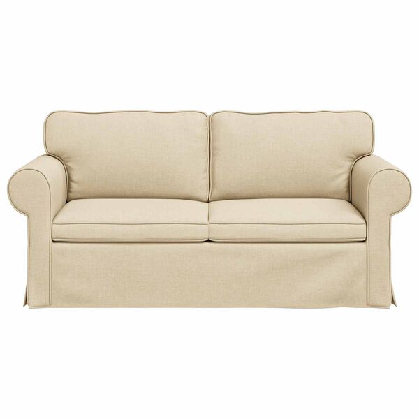 vidaXL Sofa Creme Samlede dimensioner: 175 x 82 x 80 cm (B x D x H)