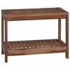 vidaXL Badev&aelig;relses sidebord Naturfarvet 60 x 30 x 45 cm