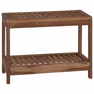 vidaXL Badev&aelig;relses sidebord Naturfarvet 60 x 30 x 45 cm