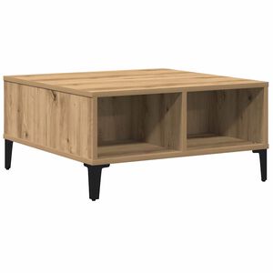 vidaXL Sofabord Artisan Egetr&aelig; 60 x 60 x 30 cm