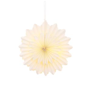 vidaXL Julebelysning RAAHE 10 LED'er Varm hvid 45 x 17 x 45 cm
