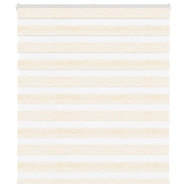 vidaXL zebragardin marmorbeige 135x150 cm stofbredde 130,9cm polyester
