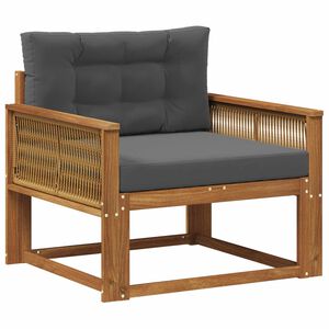 vidaXL Udend&oslash;rs Mellem Sofa Naturfarvet