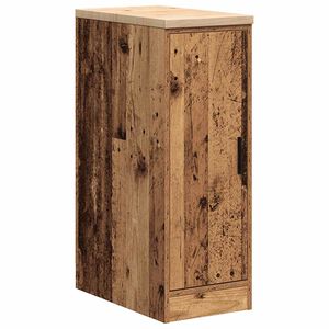 vidaXL Garageopbevaringsskab gammelt tr&aelig; 30x51x85 cm