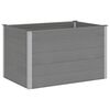 vidaXL forh&oslash;jet plantekasse 150x100x91 cm gr&aring; WPC