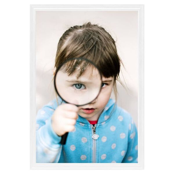 vidaXL billedrammer 3 stk. til bord 15x21 cm MDF hvid