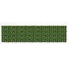 vidaXL Altanscreen med blade Gr&oslash;n 400 x 100 cm Polyethylen og stof