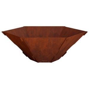 vidaXL B&aring;lsted Rusten 58,5 x 51,5 x 19,5 cm Cortenst&aring;l