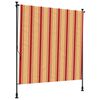 vidaXL Udend&oslash;rs Rullegardin Flerfarvet 120 x 270 cm