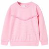 Sweatshirt til b&oslash;rn lys str. 92 lyser&oslash;d