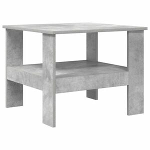 vidaXL Sofabord Beton Gr&aring; 57 x 55 x 45 cm Konstrueret tr&aelig;