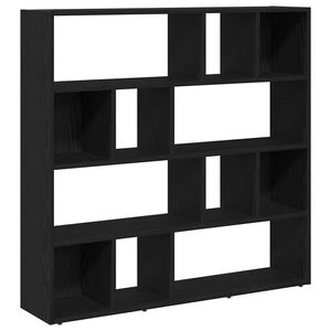 vidaXL bogreol/rumdeler 105x24x102 cm sort egetr&aelig;sfarve