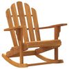 vidaXL Adirondack-gyngestol 79x100x103 cm massivt teaktr&aelig;