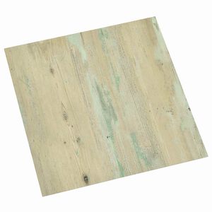 vidaXL Gulvplanker 5,11 m&sup2; 55 pcs PVC Hvid og Lysbrunt