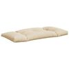 vidaXL pallehynder 2 stk. stof beige